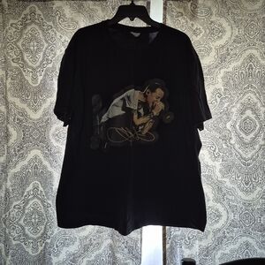 Chester Bennington Black Graphic Short Sleeve Tee